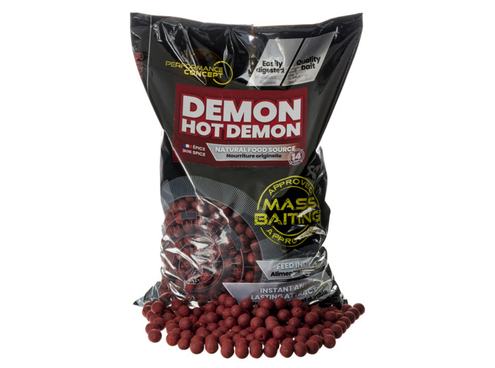 boilie  mass baiting hot demon