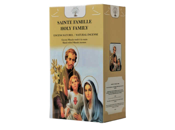 1 étui de 12 bâtons d'Encens - Ste Famille - Naturel