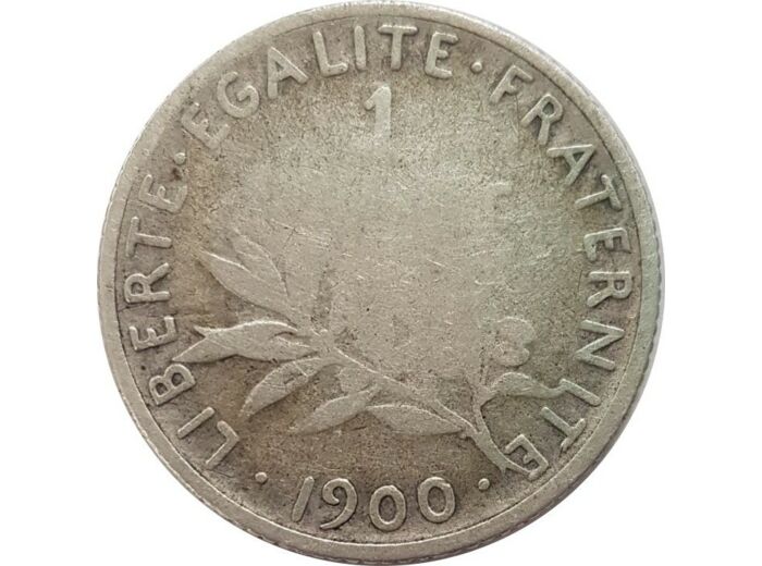 FRANCE 1 FRANC SEMEUSE ROTY 1900 B PEU