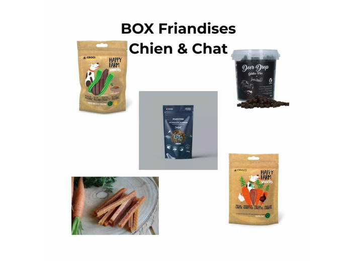 BOX Friandises pour chien et chat !