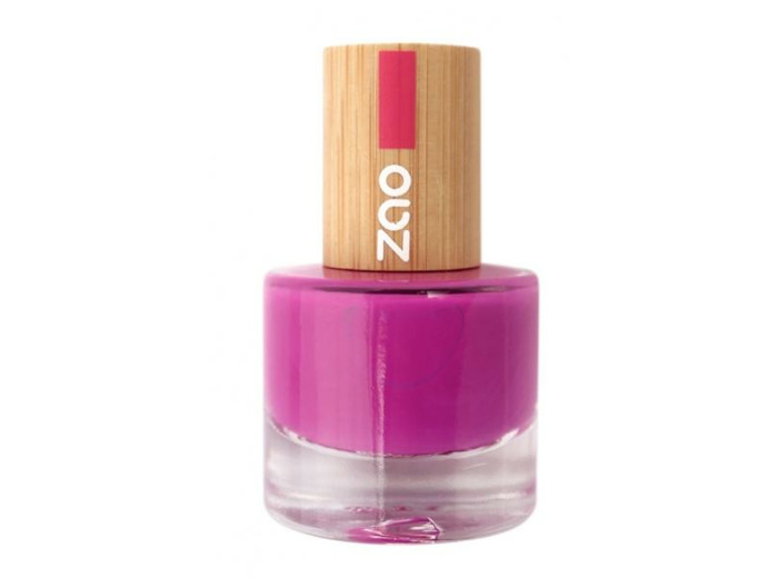 Vernis à ongles Bio - 661 Fuschia- 8 ml - Zao Make-up