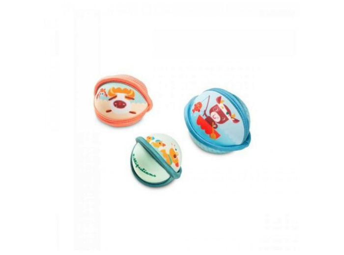 Trois balles de bain Lilliputiens