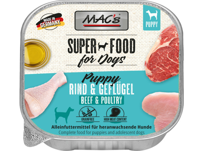 MAC'S Chiot, Boeuf & volaille - 150g