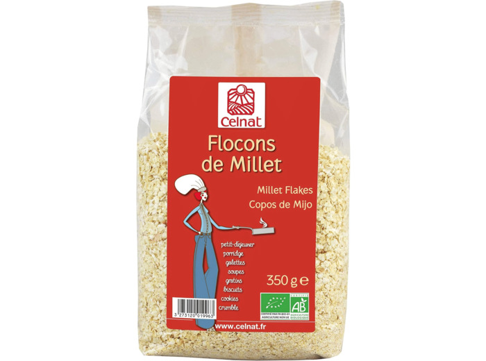 Flocons de millet 350g CELNAT