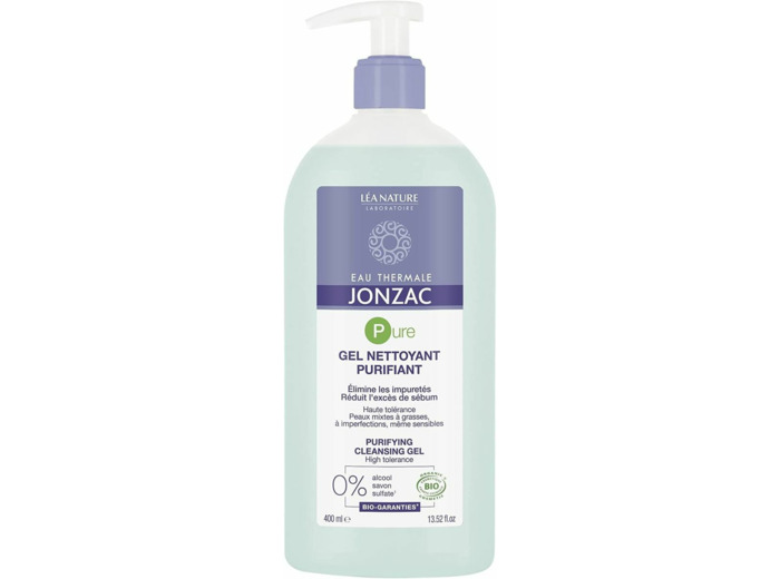 Gel nettoyant purifiant 400ml Jonzac - Pure