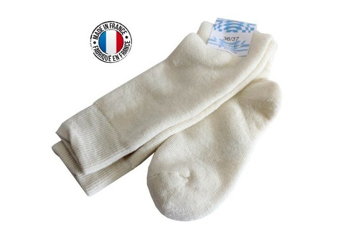 Chaussettes mi-bas Baroudeur "Climat froid" (fabrication française)