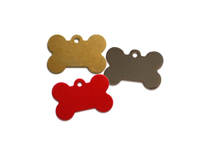 Grand os chrome - 5x3.5cm