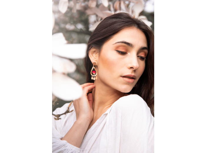 Boucles d'oreilles "Lluvia"