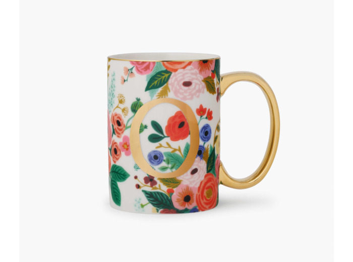 Mug Garden Party Lettres O - Rifle Paper Co