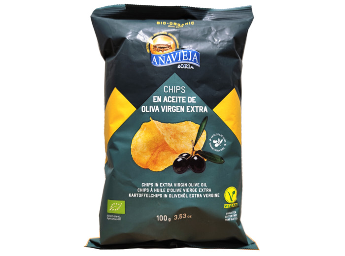 Chips à l'Huile d'Olive Bio 100g