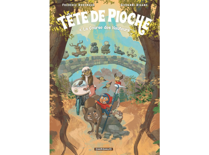 TETE DE PIOCHE - TOME 4 - LA COURSE DES HAUTEURS