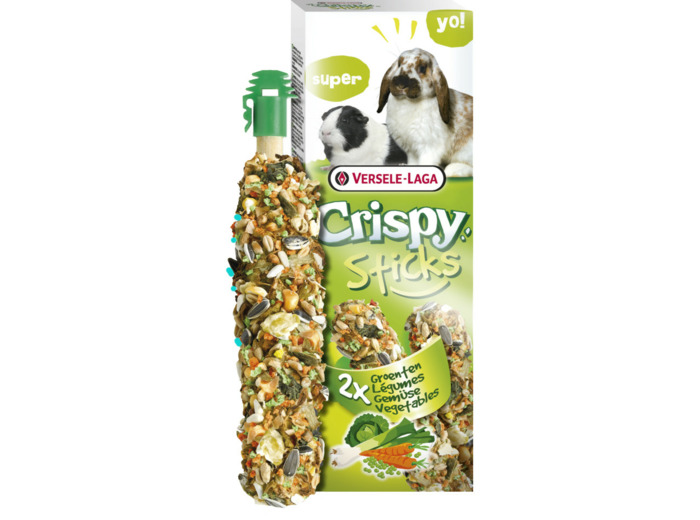 Crispy Sticks aux légumes pour lapins et cobayes - 2x55g