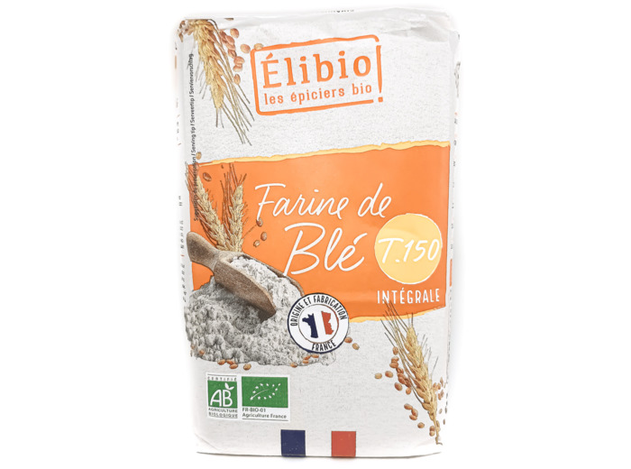 Farine De Blé T150 Intégrale Bio 1kg