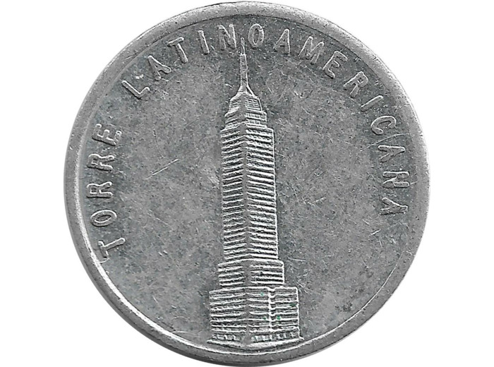 JETON - TORRE LATINOAMERICANA MIRADOR MEXICO TTB+