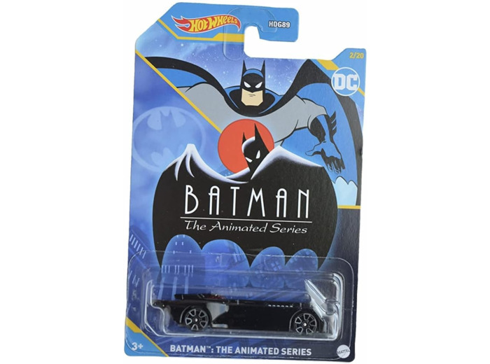 Hot Wheels HLK56-D511 - Batmobile, Batman The Animated Series - 1/64