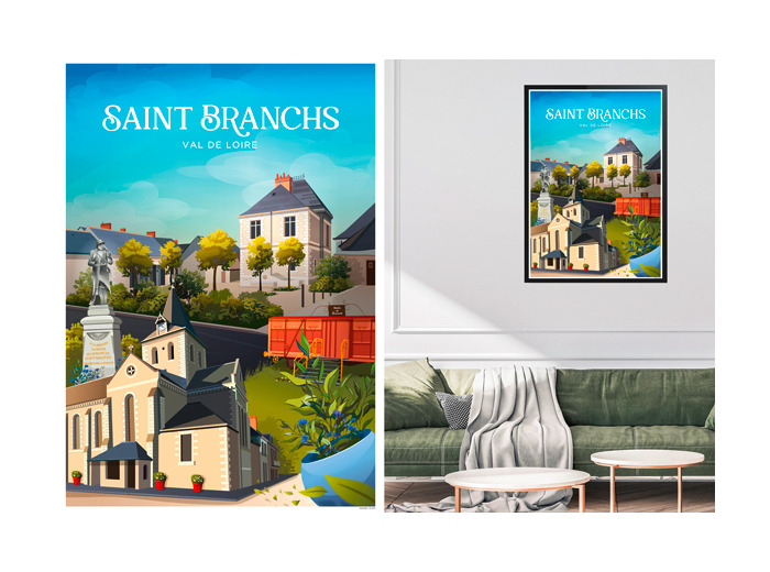 SAINT-BRANCHS - POSTERS