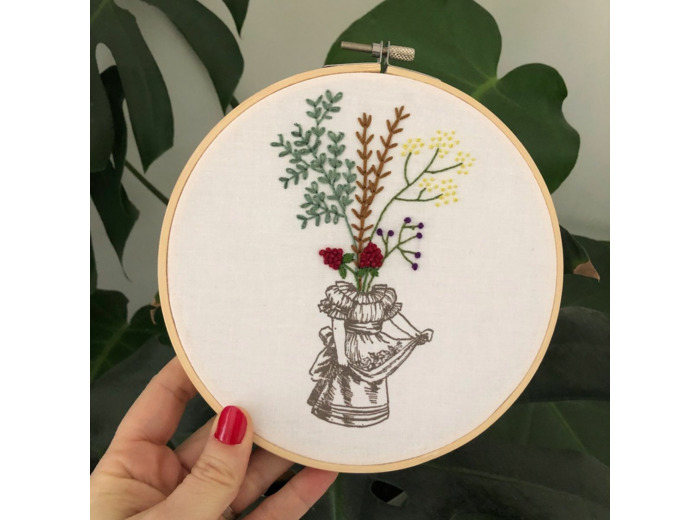 Broderie - PERSONNAGE