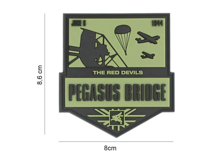 Patch 3D PVC Pegasus Bridge
