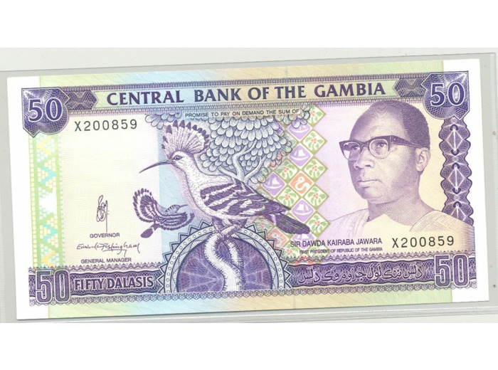 GAMBIE 50 DALASIS ND (1989-95) SERIE X SPL