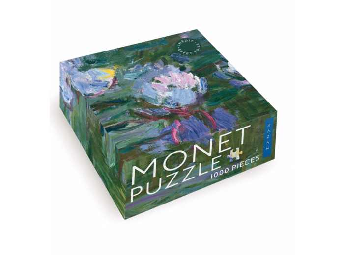 PUZZLE HAZAN. MONET, LES NYMPHEAS