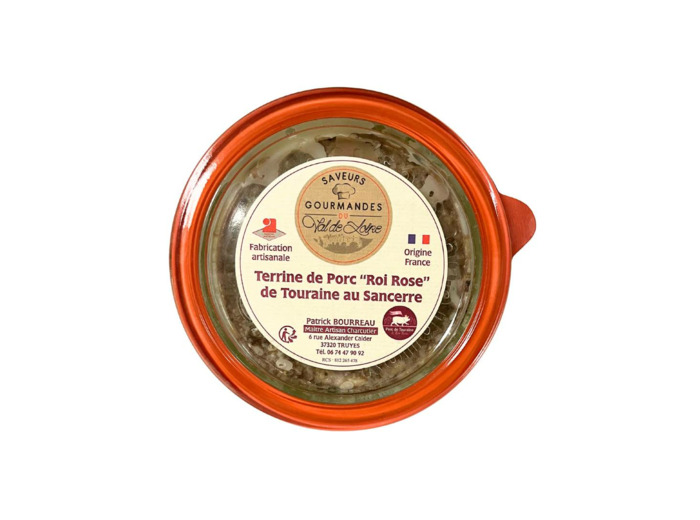 Terrine de Porc "Roi Rose de Touraine" au Sancerre 200 g