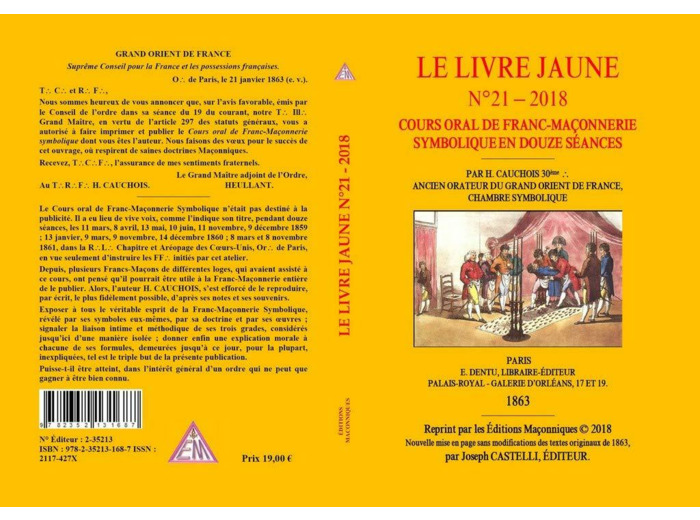 Le Livre Jaune N°21 - 2018