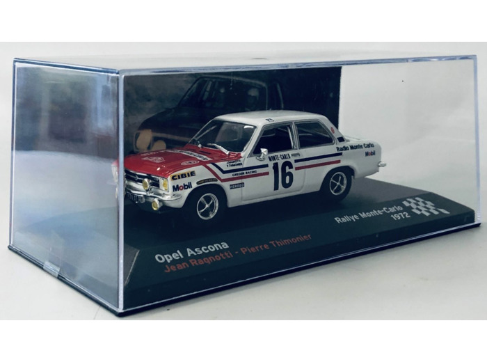 OPEL ASCONA 1972 RALLYE MONTE CARLO 1/43 BOITE D'ORIGINE