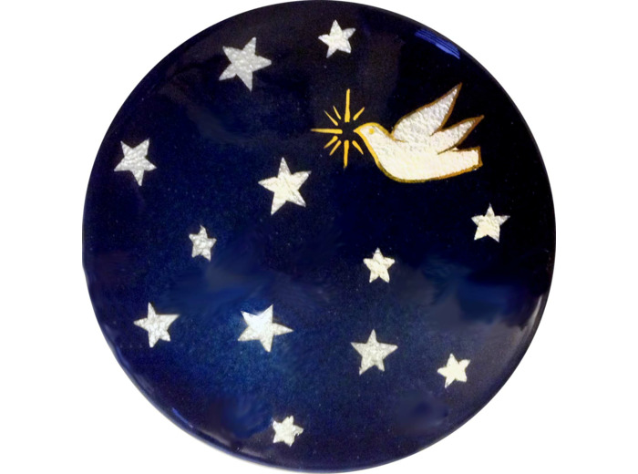 Nuit d'étoiles D8,3cm - EMAUX DU LIBAN