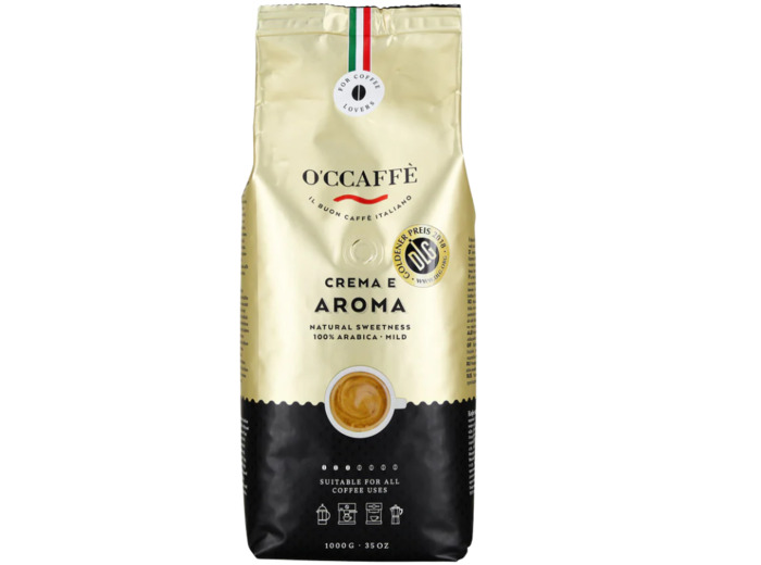 Café en grains torrifié 100% arabica
