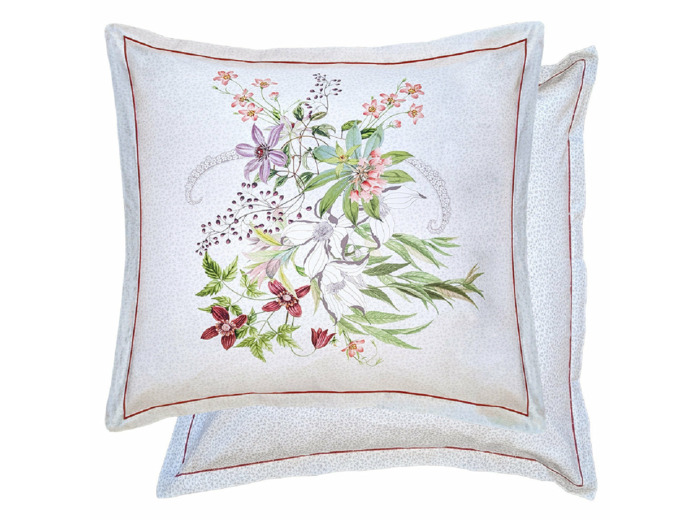 Taie d'oreiller CLEMATITES PRINTEMPS Garnier-Thiebaut