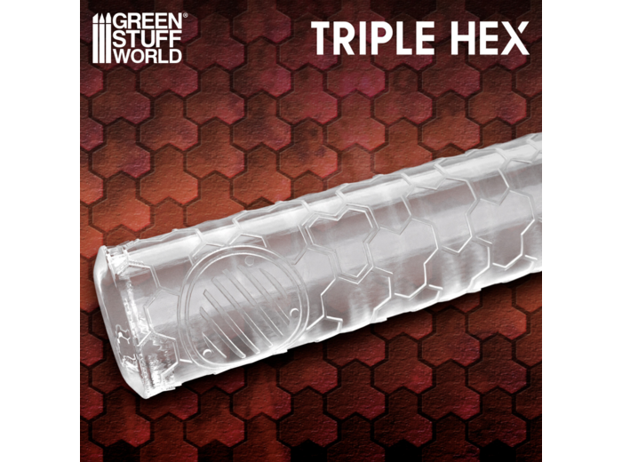 Rouleau de Modelisme - Triple Hex