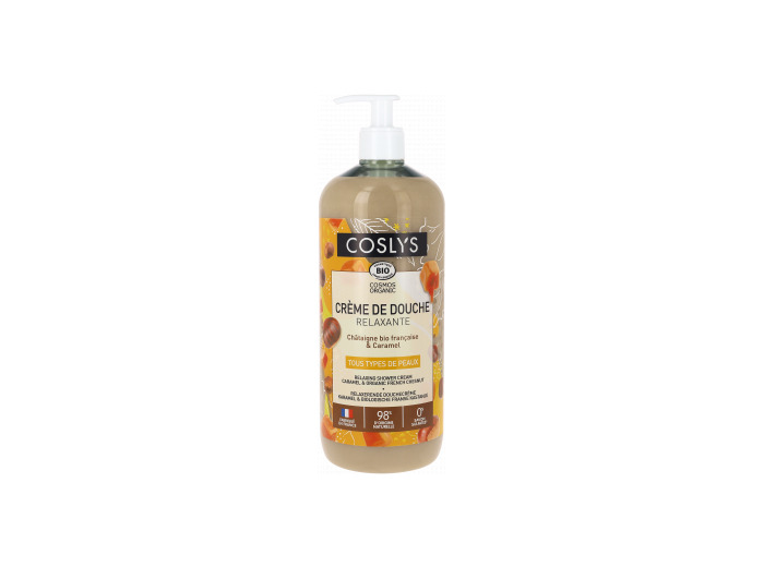 Crème de douche relaxante châtaigne caramel 1L