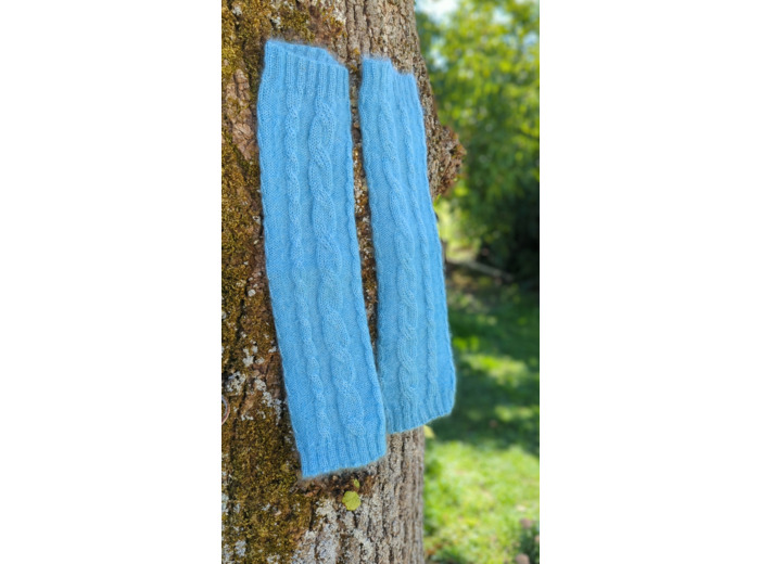 Guêtres COCOONING - Bleu ciel