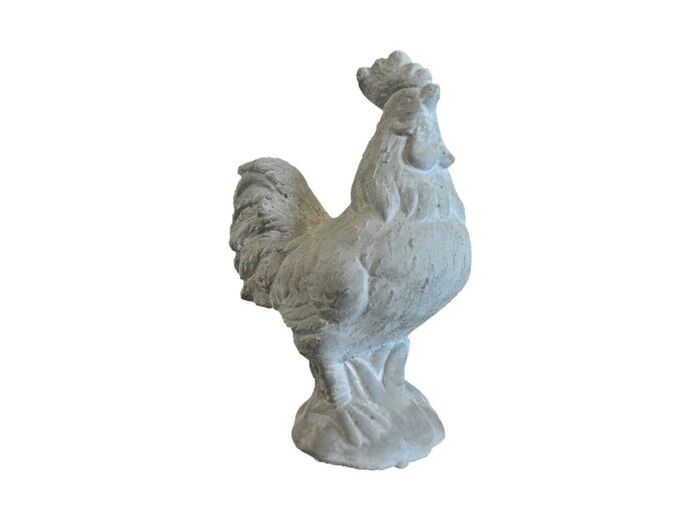 Petit coq ciment 10x05x13cm