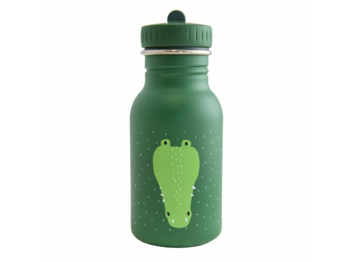 Petite Gourde Trixie Acier Inoxydable – Mr Crocodile (350 ml) pour Enfants