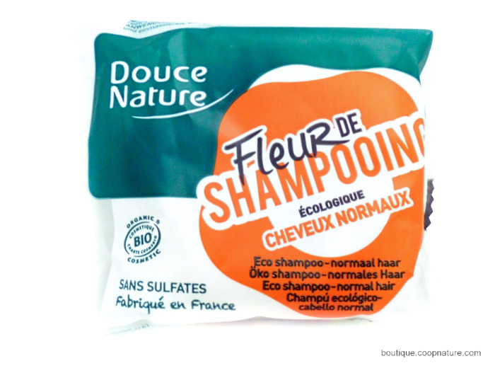 Fleur de Shampooing Ecologique Cheveux Normaux Ecocert Bio 85g