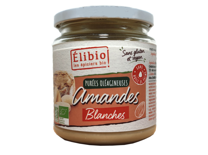Purée d'Amandes Blanches100% Bio 250g