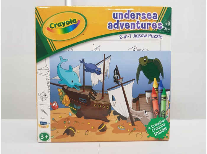 PUZZLE 24 PIECES UNDERSEA ADVENTURES de chez CRAYOLA