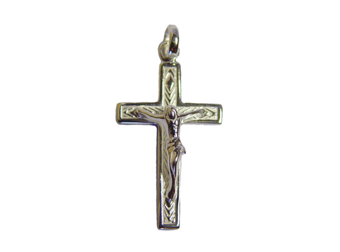 Croix en Argent 925 25mm - CHRIST