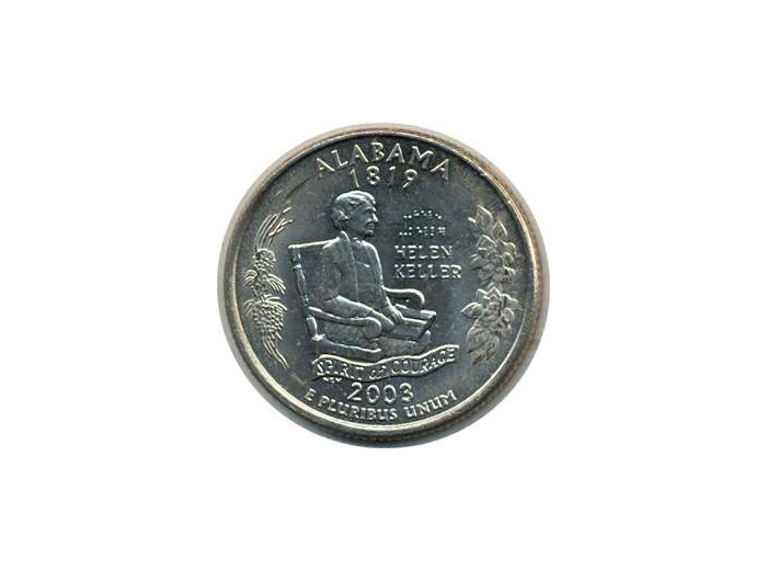 AMERIQUE (U.S.A) 1/4 DOLLAR 2003 P ALABAMA SUP (W344)