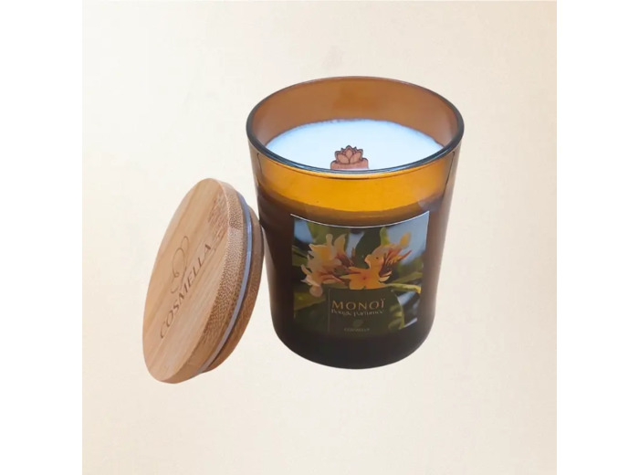 Bougie parfumée rechargeable - Monoï