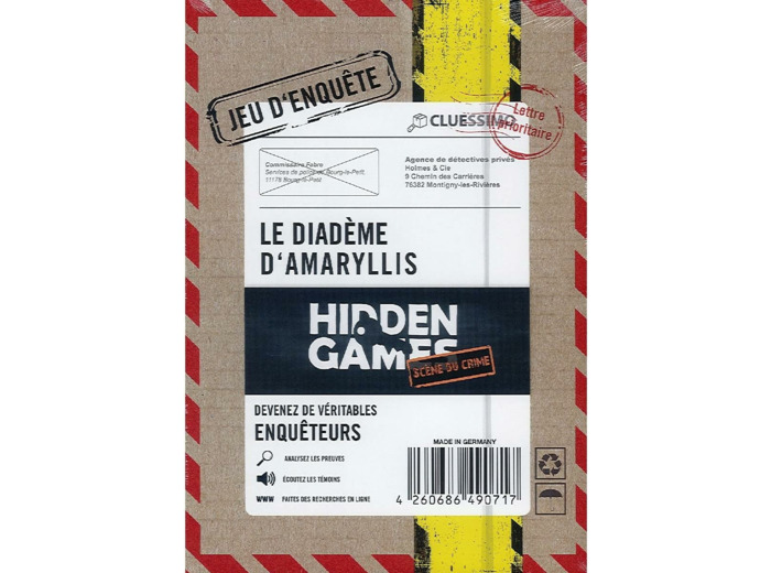 Hidden Games : L'affaire du Diadème d'Amaryllis