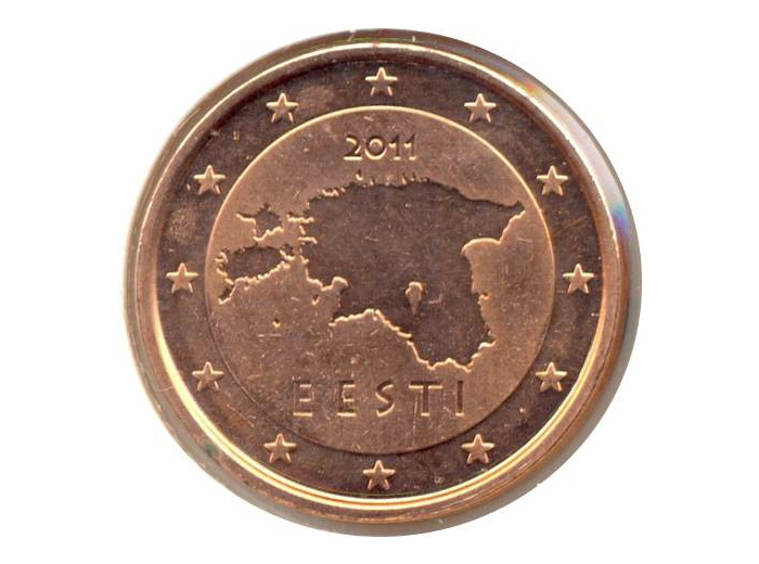 ESTONIE 2011 2 CENTIMES SUP