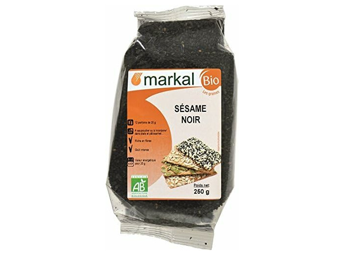 Sesame noir Bolivie 250g MARKAL