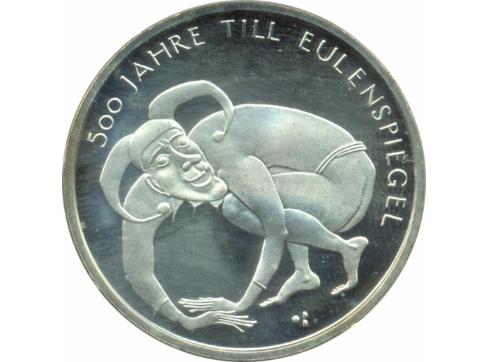 Allemagne 2011 D 10 EURO 500 ANS DES HISTOIRES DE TILL L'ESPIEGLE BE