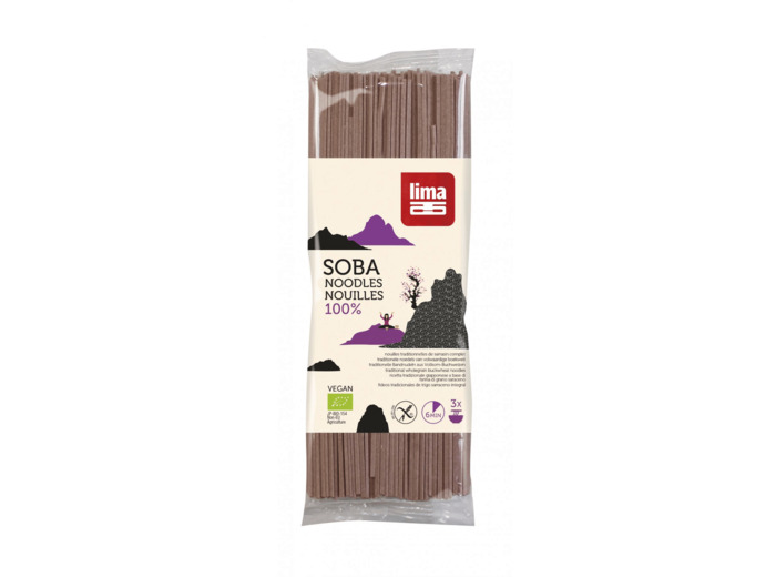 Nouilles Soba 100% Sarrasin Bio-200g-Lima