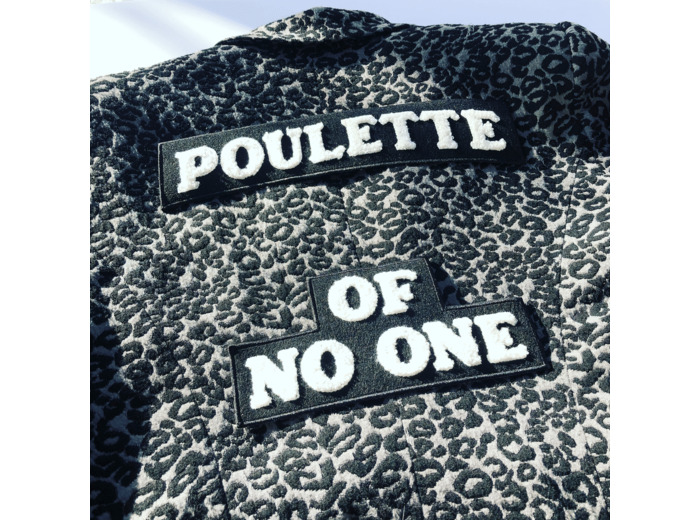 Patch brodé « Poulette of no one »