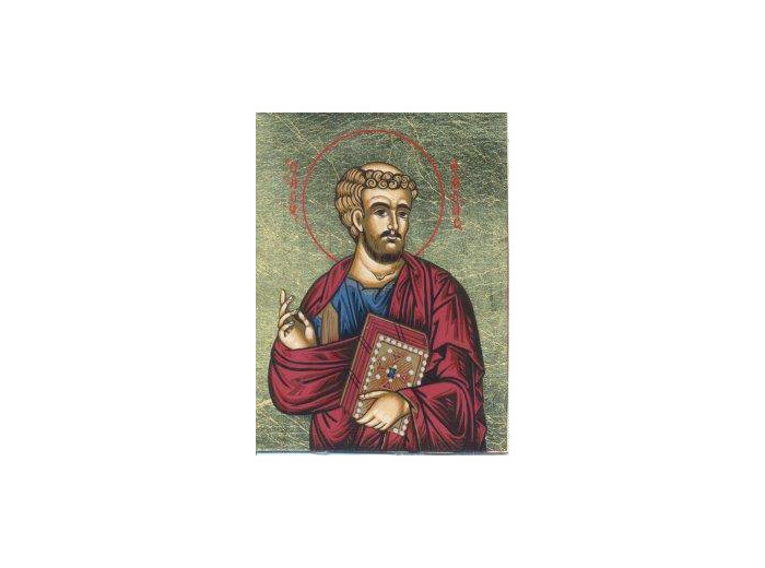 Icône sérigraphiée MDF- 12x18 cm- ST LUC