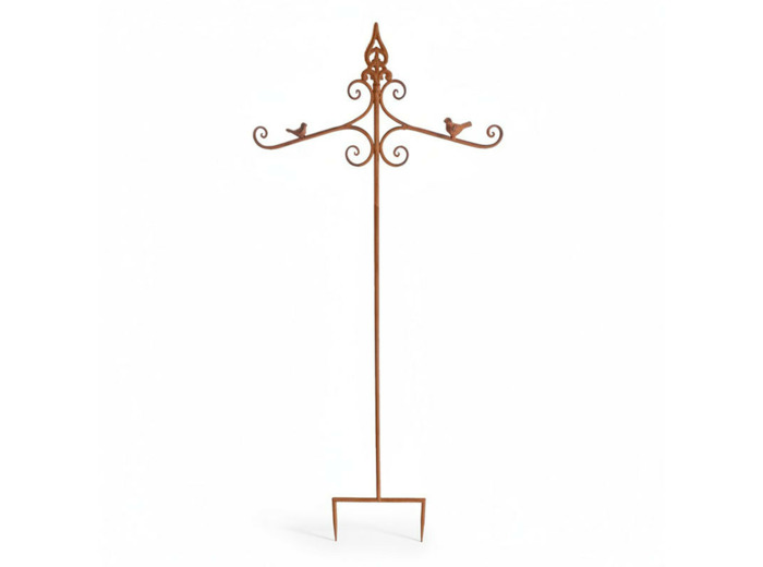 Tuteur double potence Oiseaux 61x5x155cm