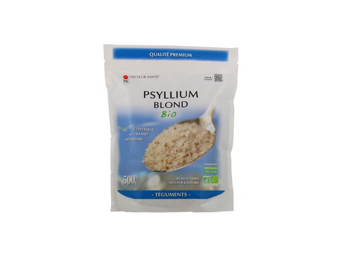 Psyllium Blond Teguments Bio Doypack 500g